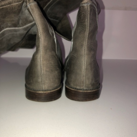 Frye Boots riding women's grey size 9 - Picture 3 of 7
